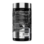 LIPO-6 Hardcore by Nutrex Research, supplement facts panel