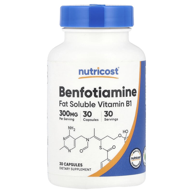 Nutricost Benfotiamine, 300 mg