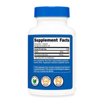 CDP Choline (Citicoline) by Nutricost, supplement facts panel