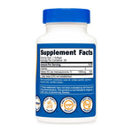 Vitamin K2 MK7 100 mcg by Nutricost, supplement facts panel