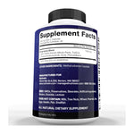 Nutrivein TUDCA Liver Support Supplement 1000mg, supplement facts panel