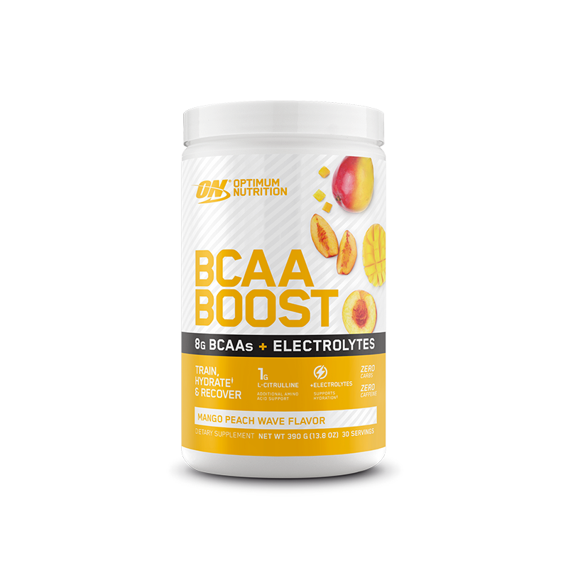 Optimum Nutrition BCAA Boost – 30 Servings Mango Peach Wave