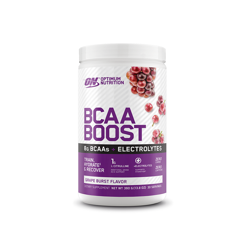 Optimum Nutrition BCAA Boost – 30 Servings Grape Burst - Image 3