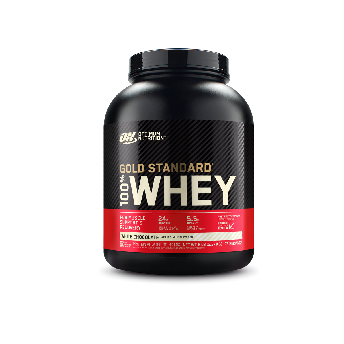 Optimum Nutrition Gold Standard 100% Whey Protein White Chocolate 5lbs