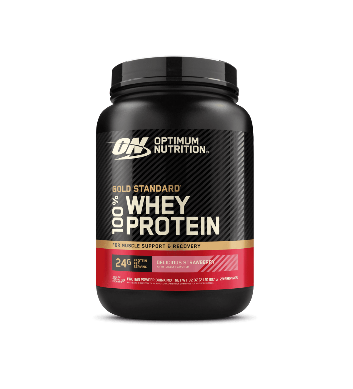 Optimum Nutrition Gold Standard 100% Whey 2LB Delicious Strawberry