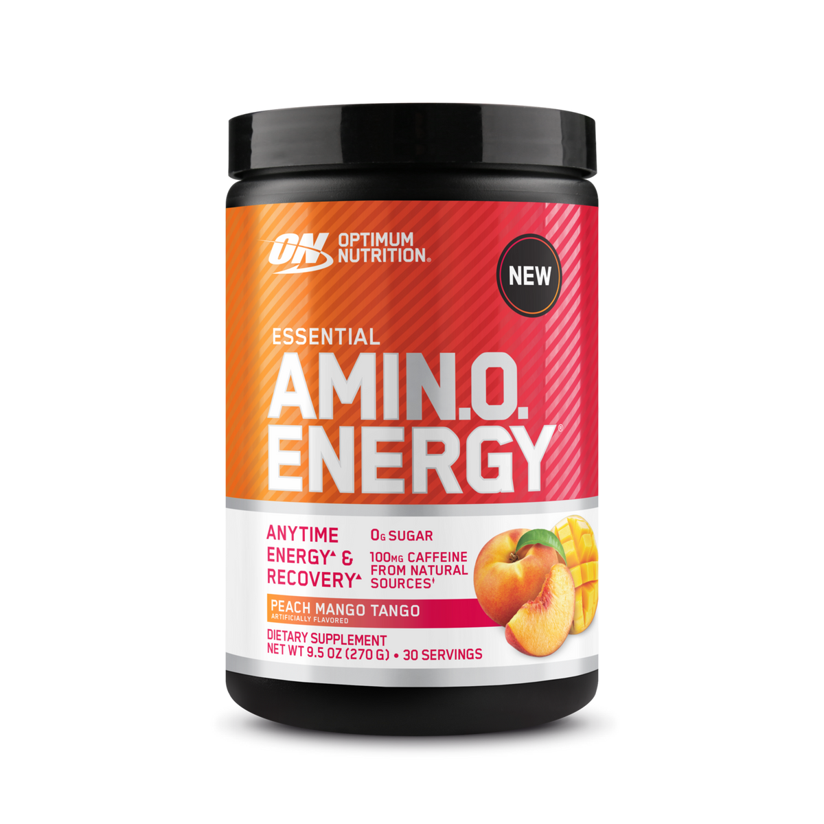 Optimum Nutrition Essential AMIN.O. Energy – 30 Serves Peach Mango Tango