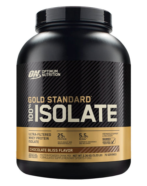 Optimum Nutrition Gold Standard 100% Isolate Whey Protein 5 lbs Chocolate Bliss