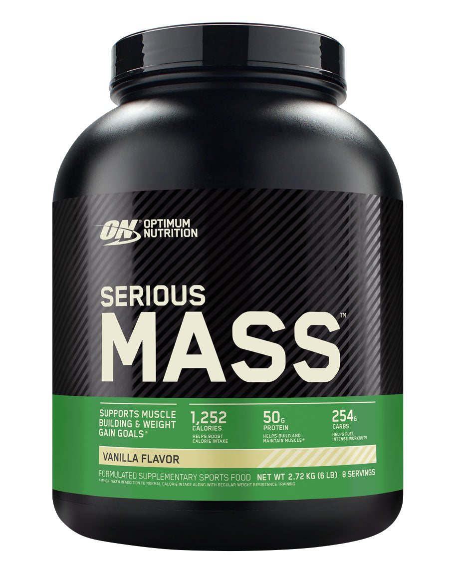 Serious Mass by Optimum Nutrition 6lbs Vanilla