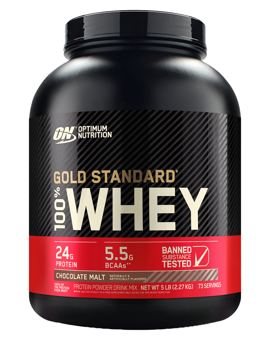 Optimum Nutrition Gold Standard 100% Whey Protein Chocolate Malt 5lbs