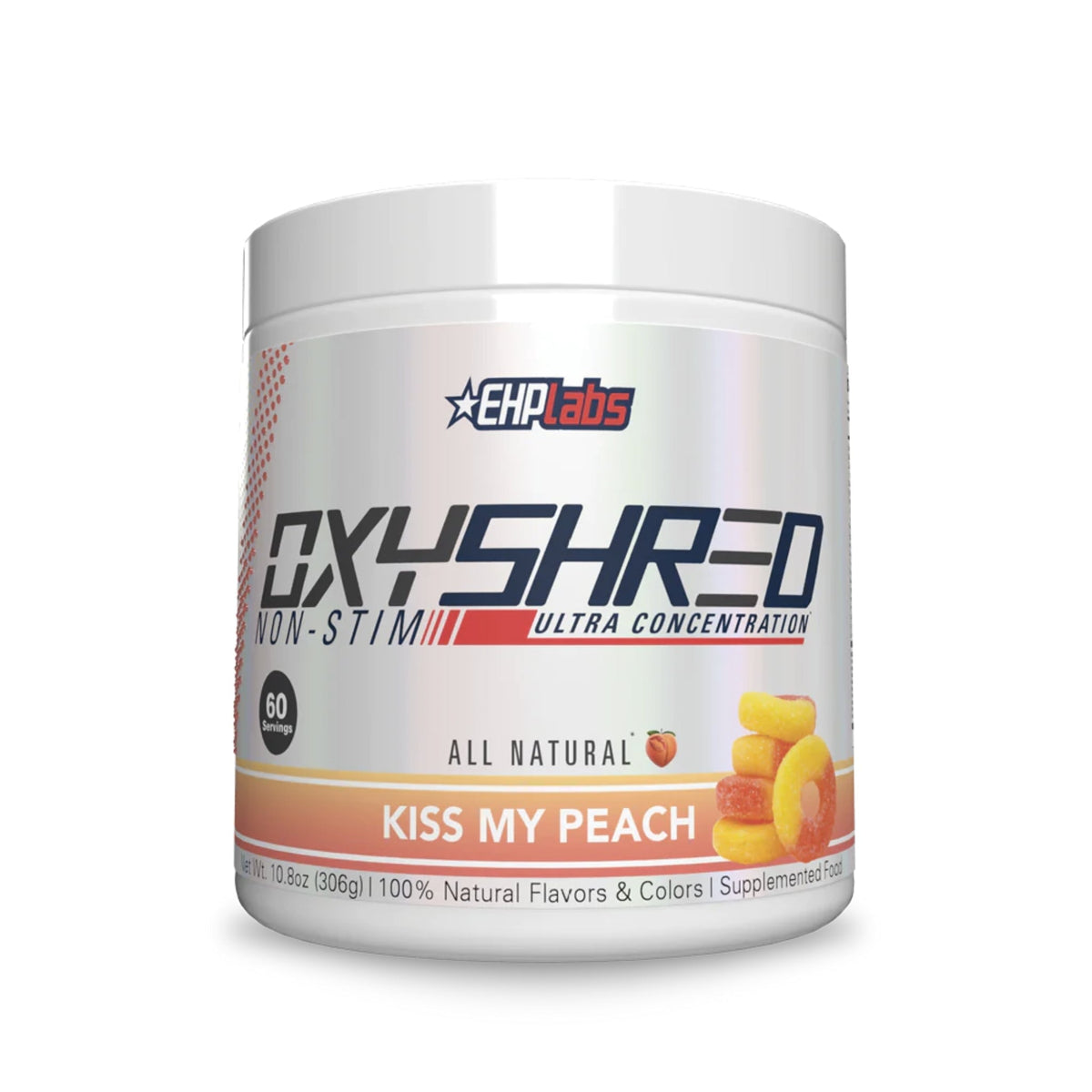 OxyShred Non-Stim Kiss My Peach 60 servings by EHP Labs - Image 6