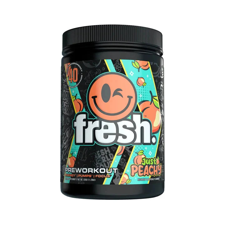 Fresh Preworkout, By Fresh Supps PRE WORKOUT Fresh Supps Just Peachy  - Image 4