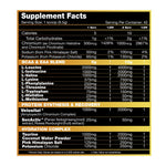 Eamino max by Performax Labs, supplement facts panel
