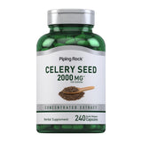Celery Seed, 2000 mg (per serving), 240 Count By Piping Rock