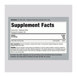 Folic Acid, 800 mcg, 250 Tablets BY Piping Rock, supplement facts panel