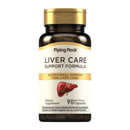 Liver Care by PipingRock, front of bottle