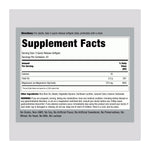 Premium Magnesium Glycinate by Piping Rock 375 mg, supplement facts panel