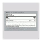 Selenium by Piping rock, supplement facts panel