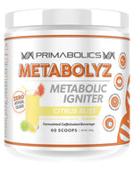 Primabolics Metabolyz Caffeinated Beverage 60 Scoops 60 Scoops Citrus Bliss
