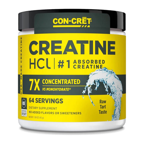 Promera Sports Con-Cret Creatine HCL, Unflavored 64 serving tub front