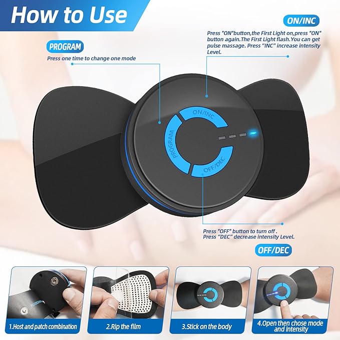 Back Pain Relief Muscle Stimulator SUPPS247  - Image 3