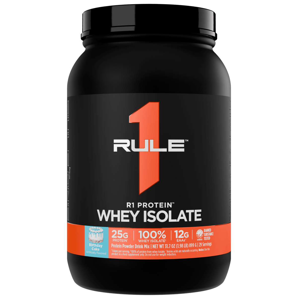 Rule 1 R1 Protein WPI 2LB Birthday Cake - Image 13