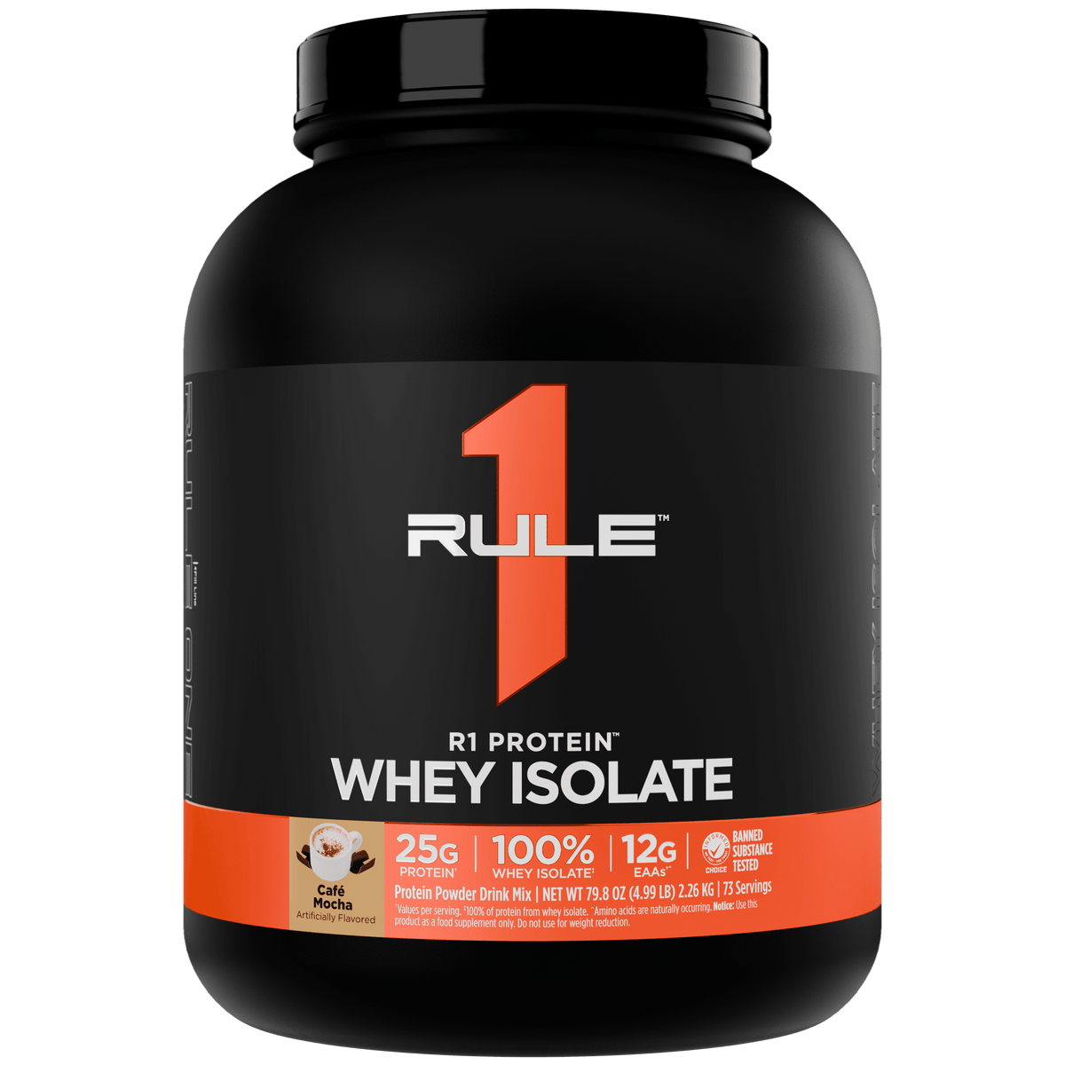 Rule 1 R1 Protein WPI 5LB Cafe Mocha - Image 26