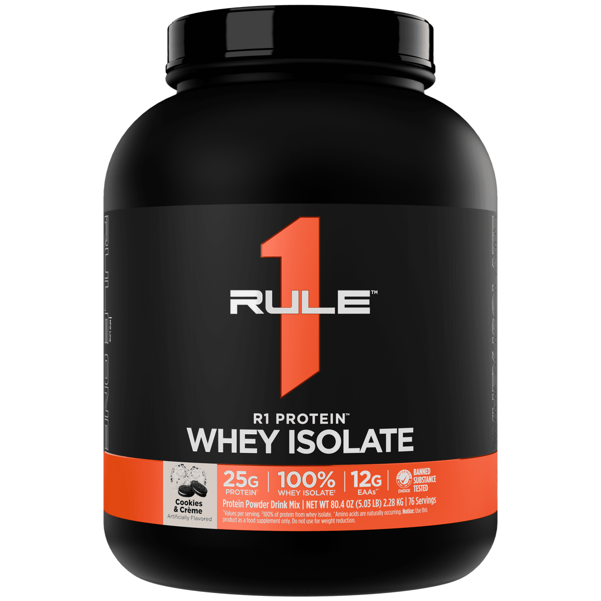 Rule 1 R1 Protein WPI 5 LBS Cookies & Creme