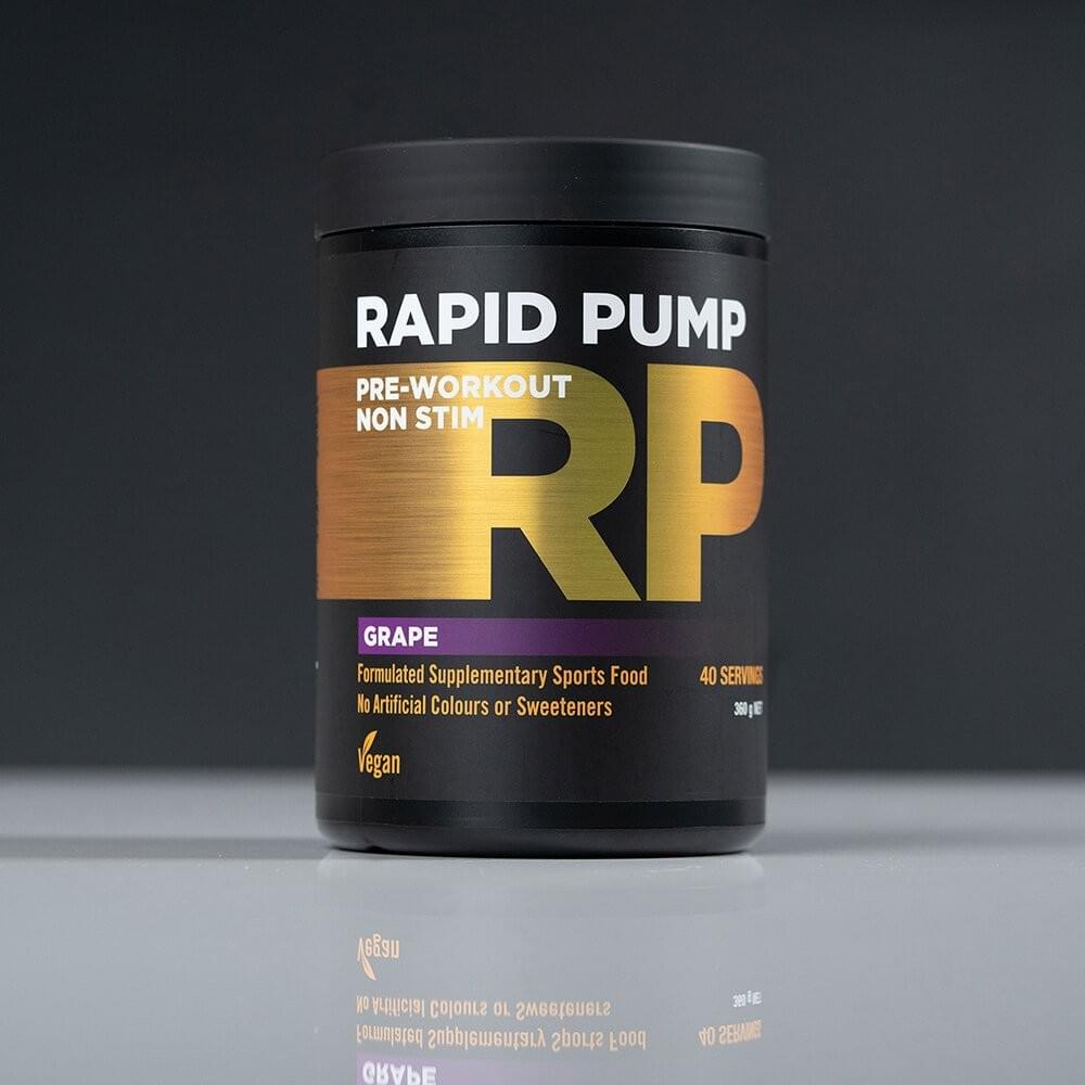 Rapid Pump By Rapid Supplements, Grape tub front - Image 3