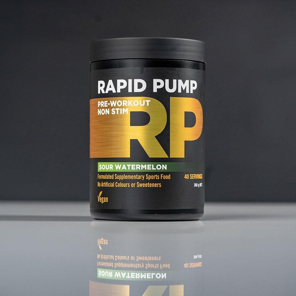 Rapid Pump By Rapid Supplements, Sour Watermelon tub front - Image 4