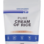 Pure Cream of Rice, By Rapid Supplements Sticky Date