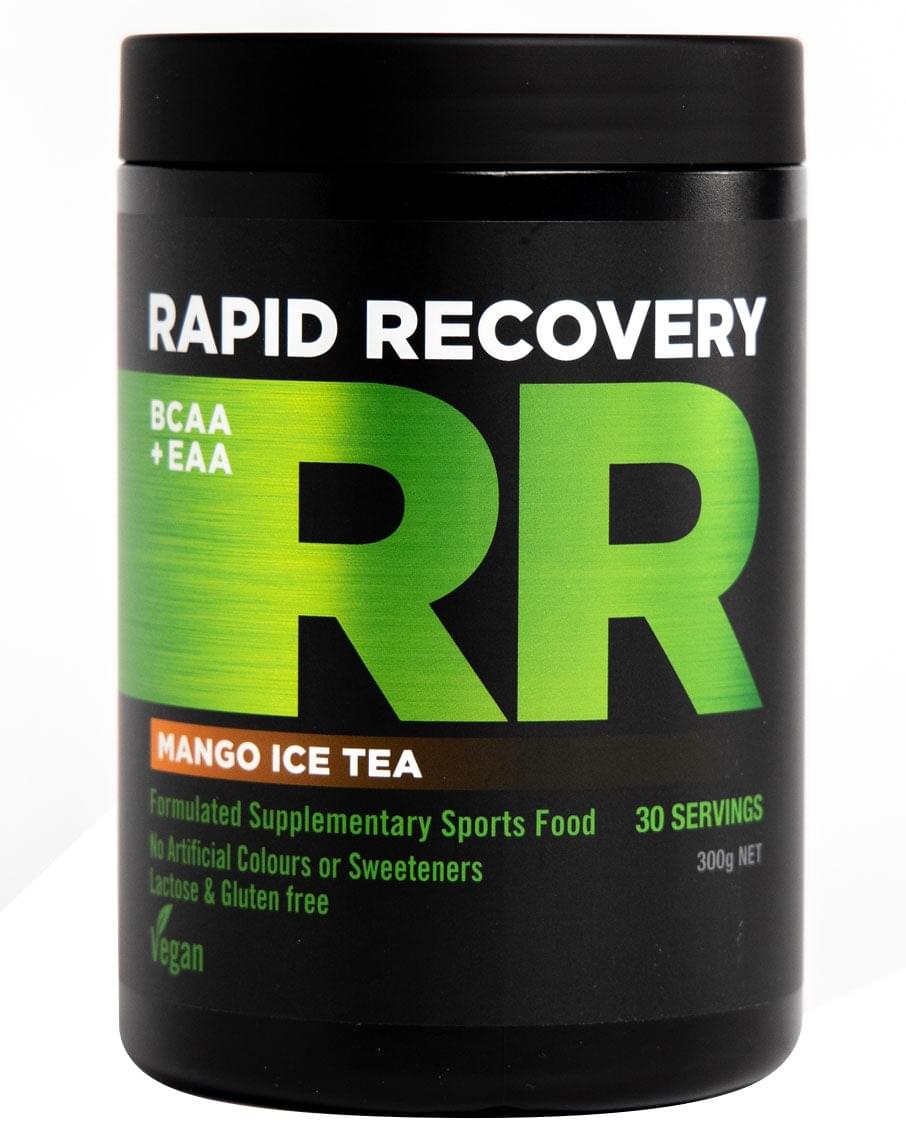 Rapid Recovery by Rapid Supps Mango iced tea