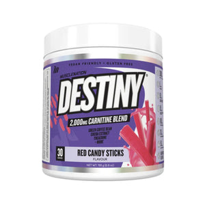 DESTINY by Muscle Nation Pre-Workout SUPPS247 Red Candy Sticks 