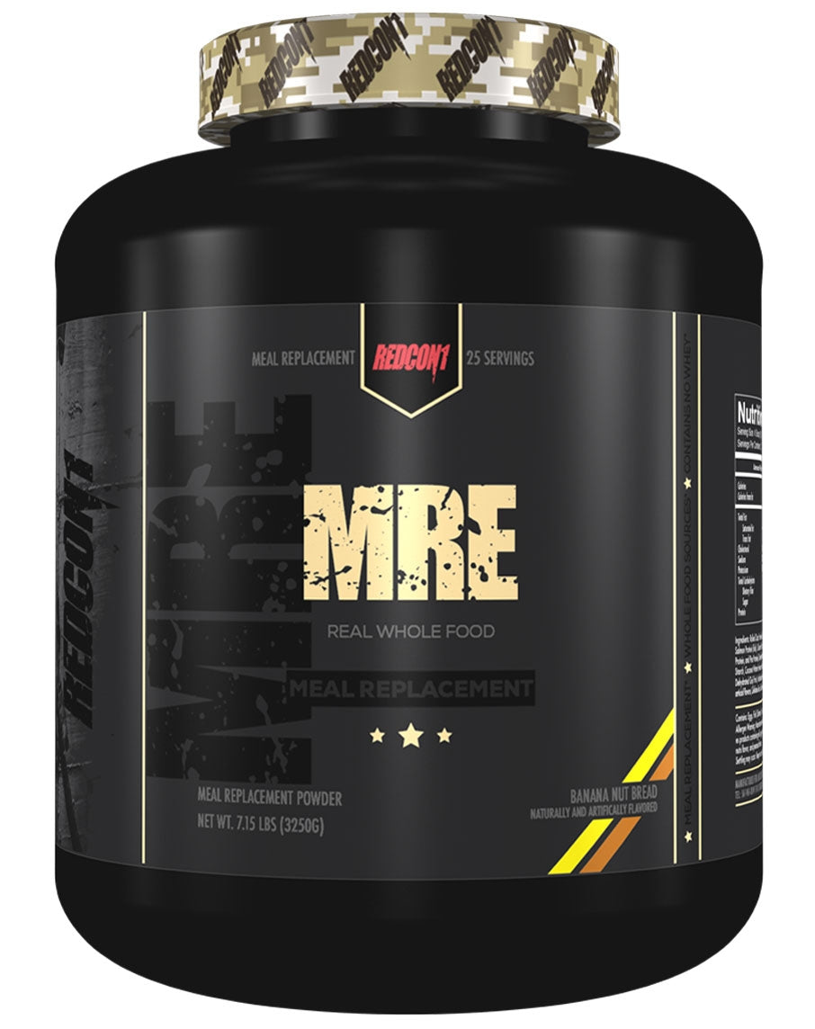 REDCON1 MRE Whole Food Meal Replacement Protein 3.2kg Banana Nut Bread