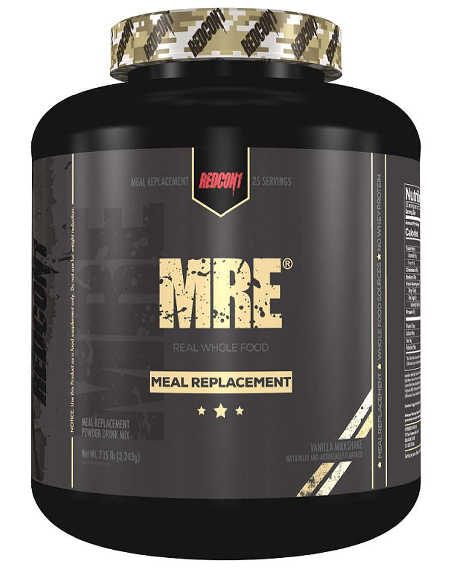 REDCON1 MRE Whole Food Meal Replacement Protein 3.2kg Vanilla Milkshake - Image 4