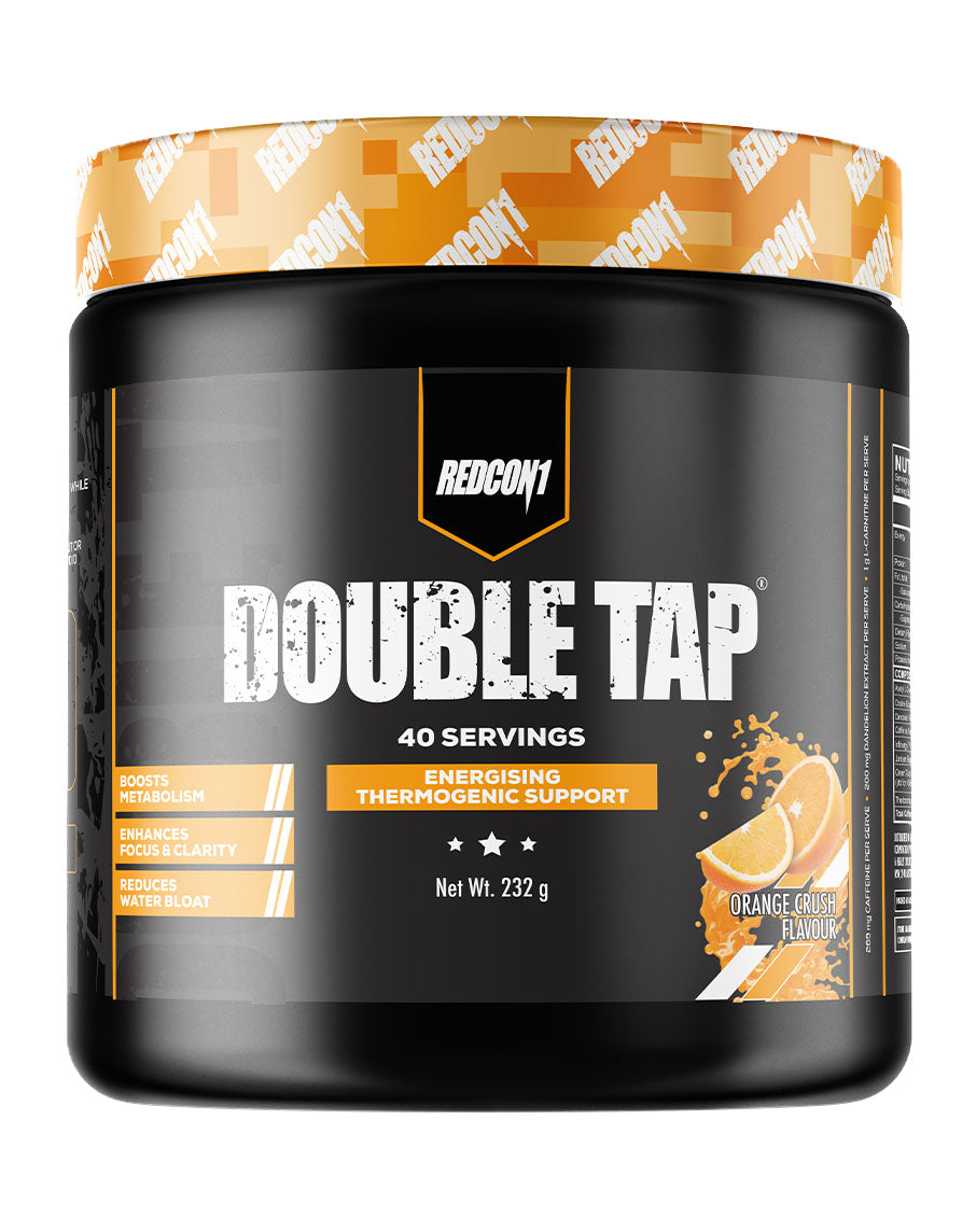 Redcon1 Double Tap Powder – 40 Servings orange crush