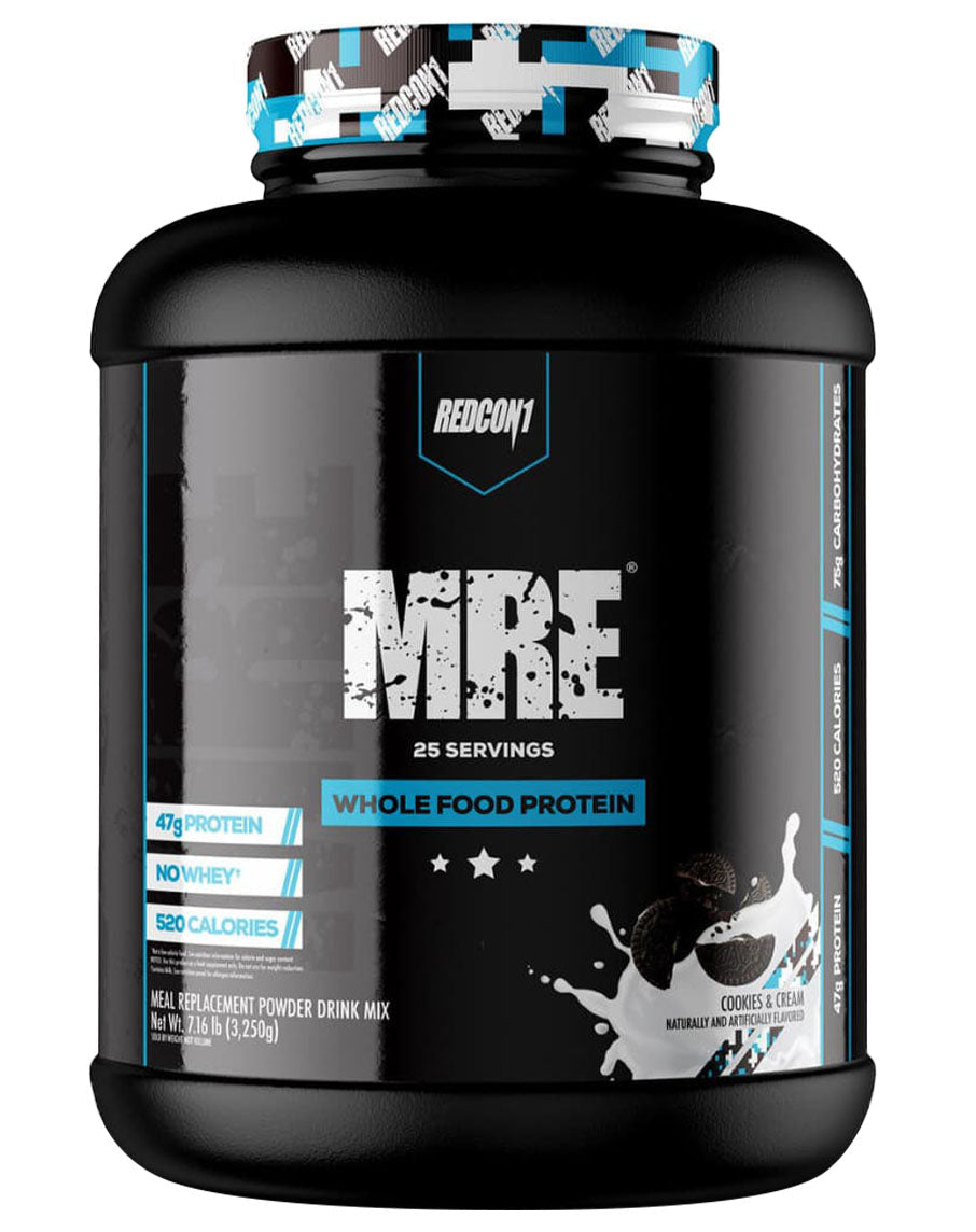 REDCON1 MRE Whole Food Meal Replacement Protein 3.2kg Cookies & Cream
