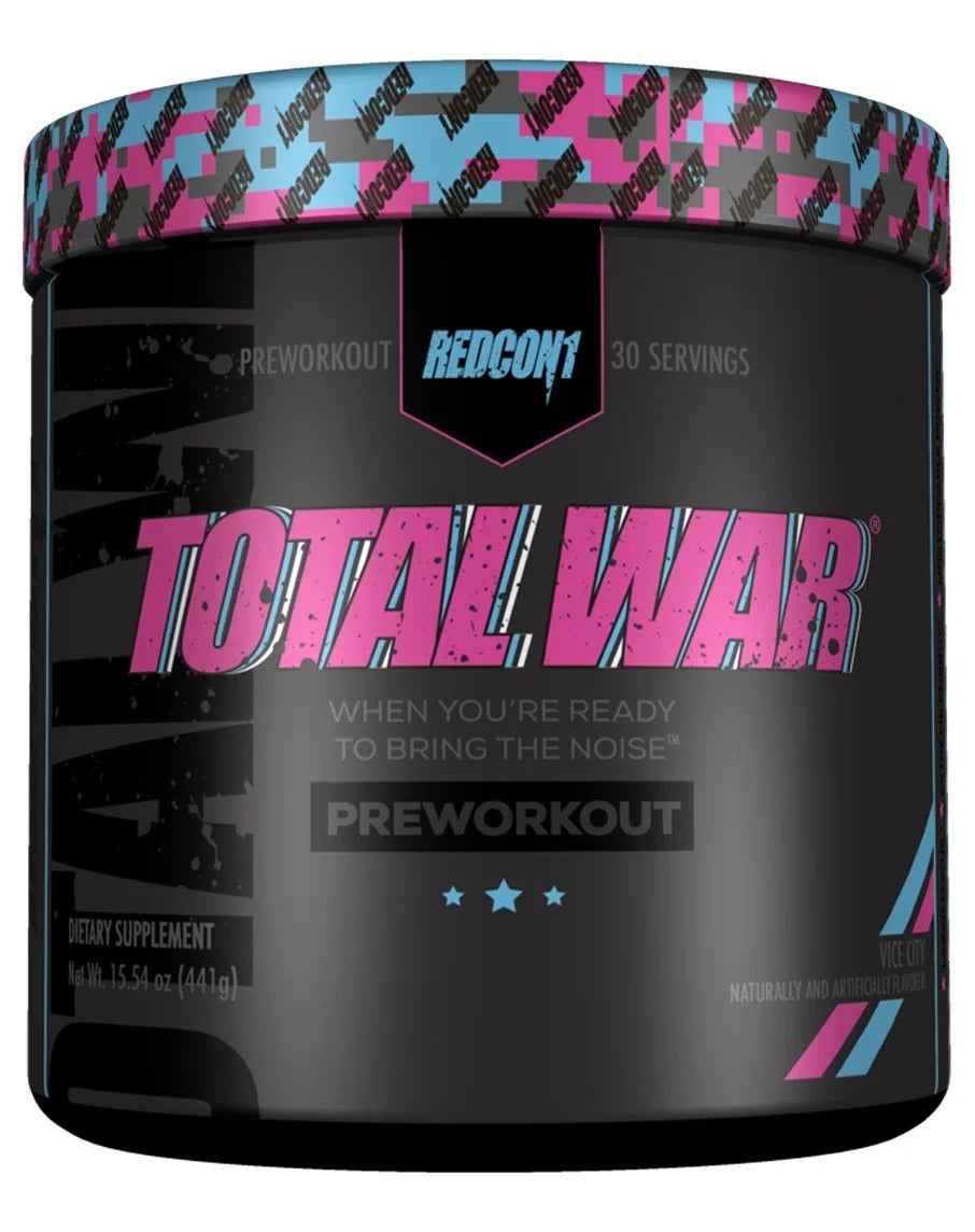 Redcon1 Total War Pre-Workout 30 Servings VICE CITY