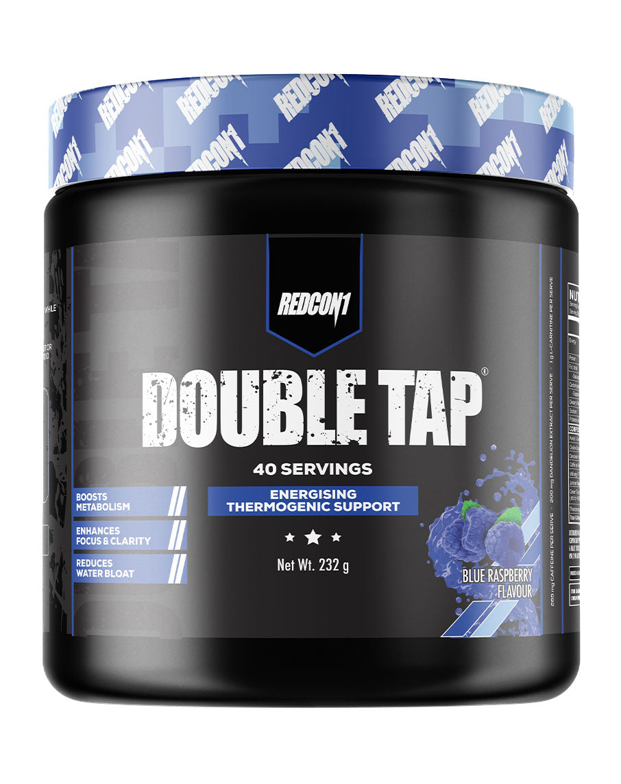 Redcon1 Double Tap Powder – 40 Servings Blue Raspberry - Image 5