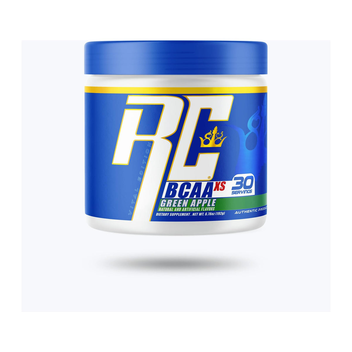 Ronnie Coleman Signature Series BCAA XS, Green Apple tub front - Image 4