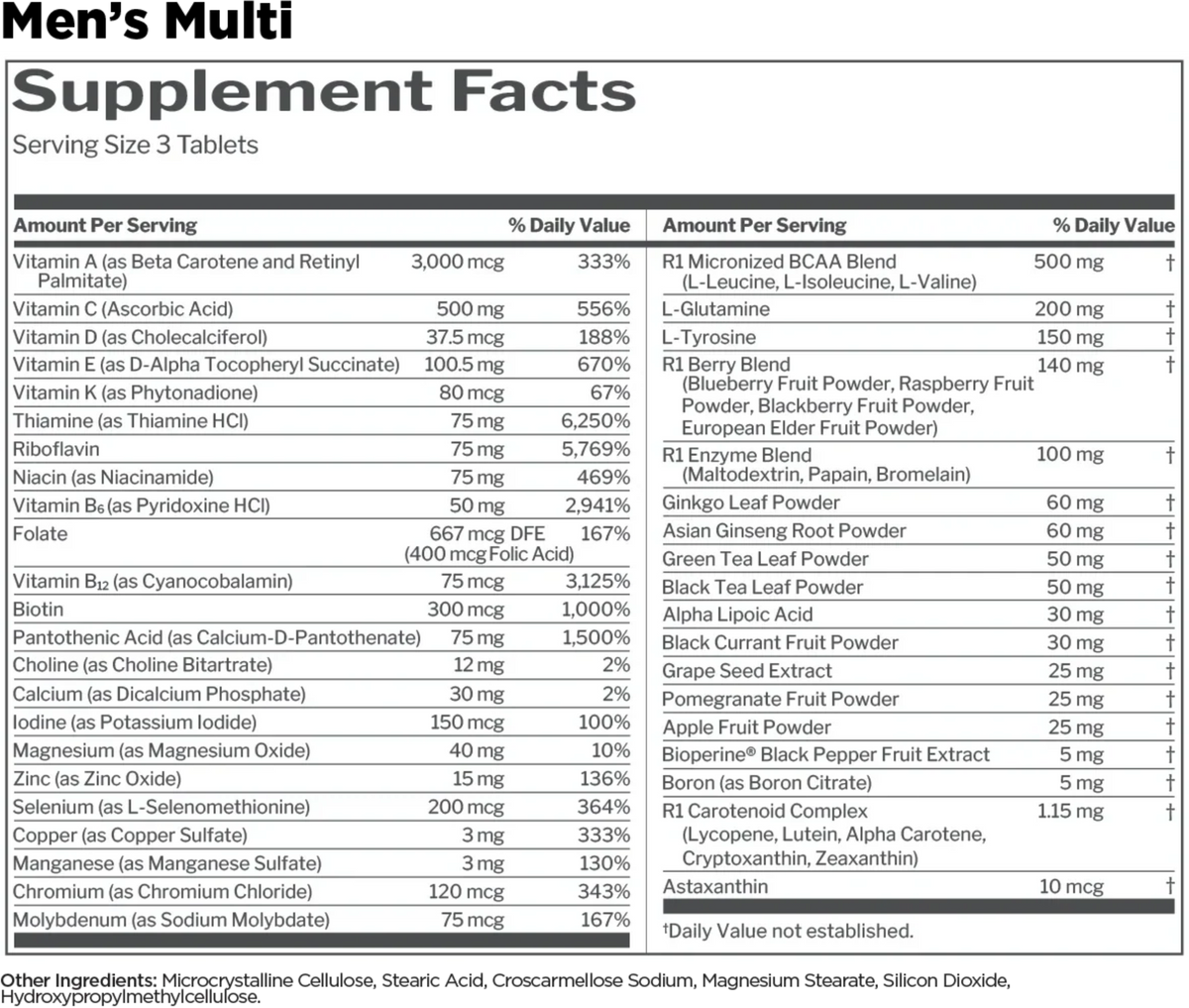 Rule 1 Men's Multivitamin - Image 2