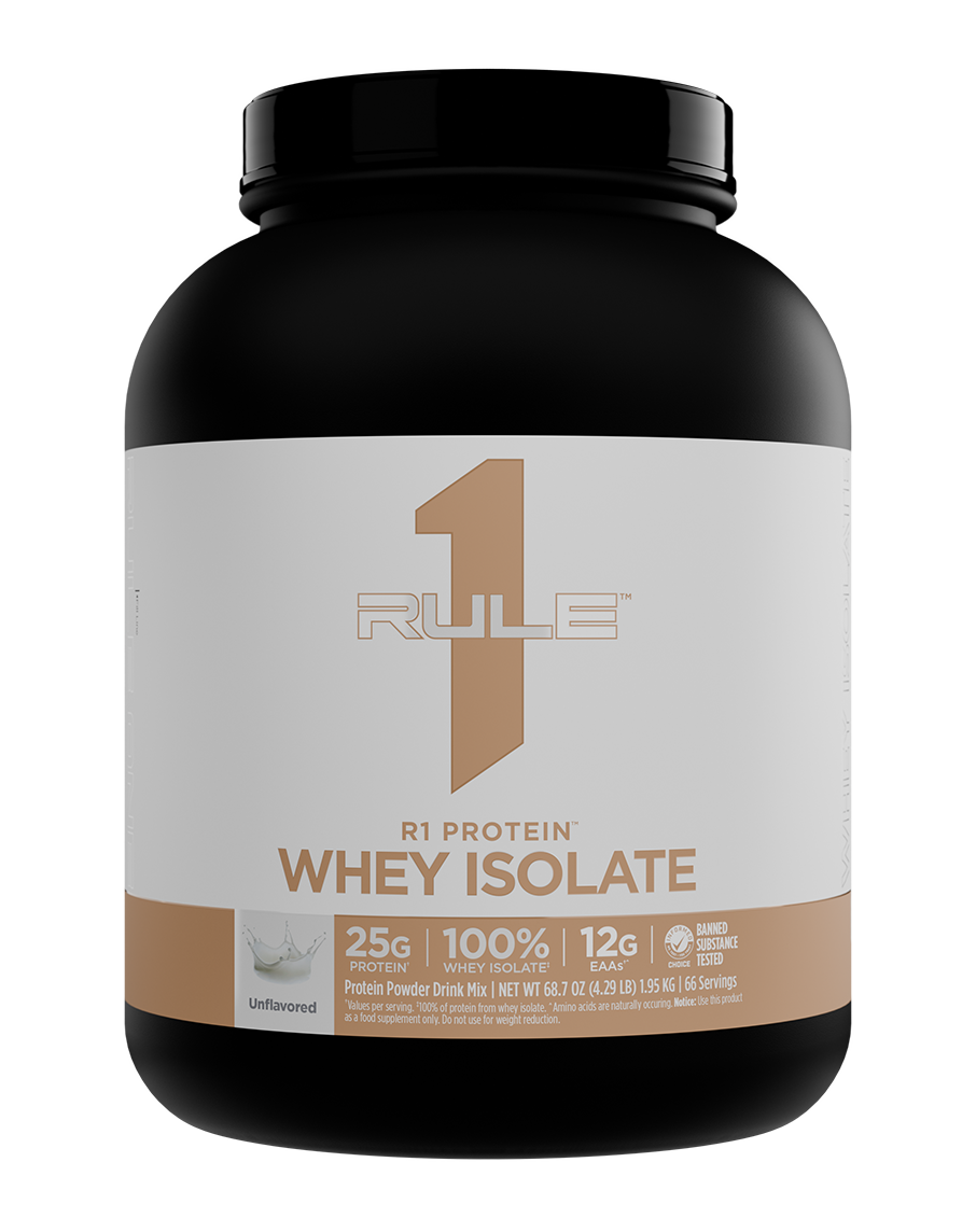 R1 Protein WPI 2lbs by Rule 1 Proteins Unflavoured 5lbs