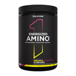 Rule 1 R1 Energized Amino, Pineapple Passionfruit tub front