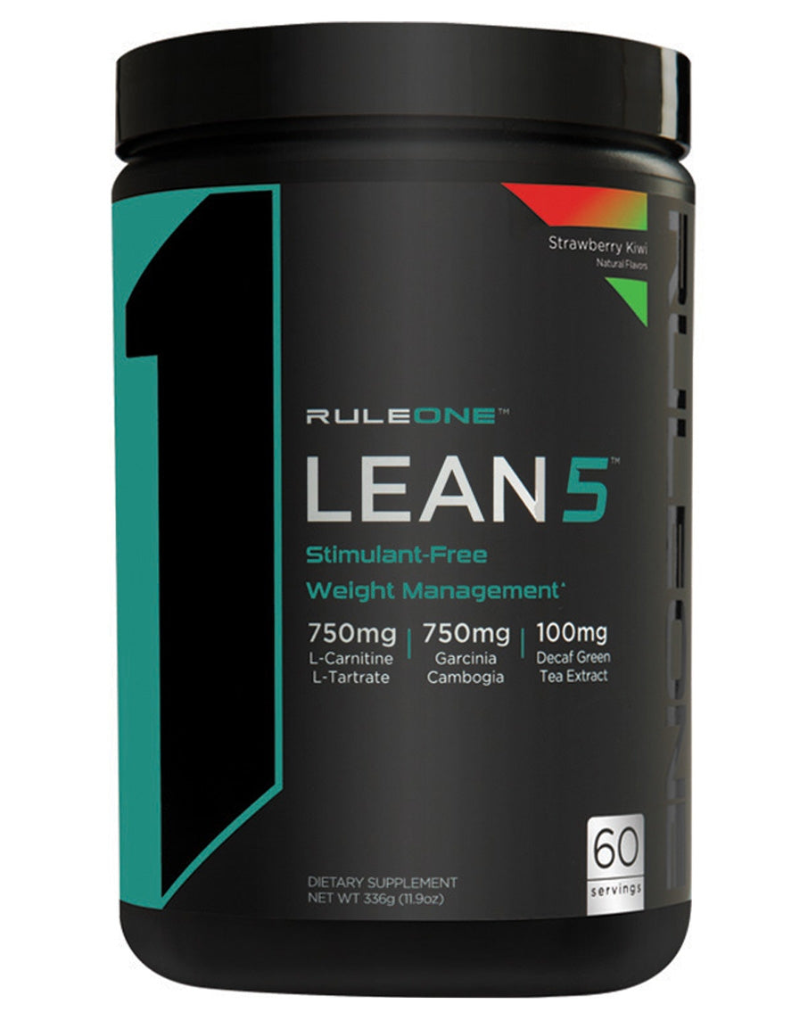 R1 Lean 5 by Rule One Strawberry Kiwi 60 serves