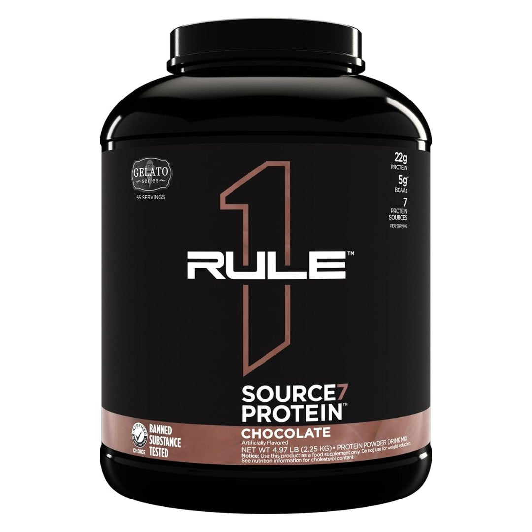 R1 Source7 Protein by Rule One PROTEIN RULE1 Chocolate 5 Lbs 