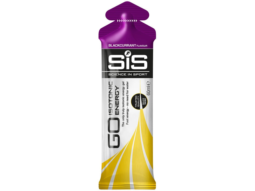 Go Isotonic Energy Gels, By Science In Sport Blackcurrant - Image 6