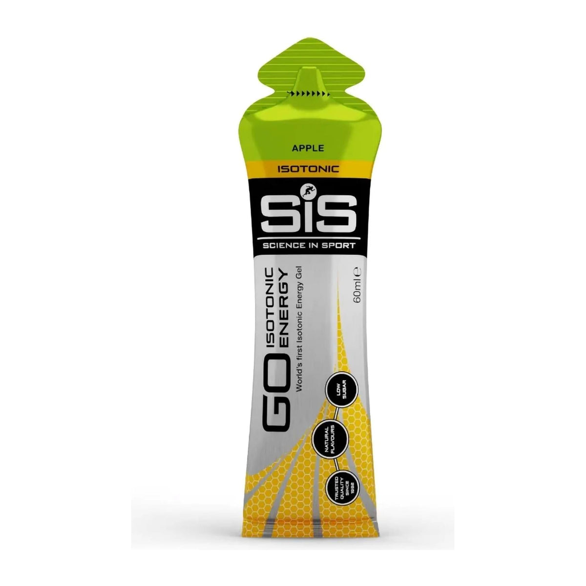 Go Isotonic Energy Gels, By Science In Sport, Apple gel front - Image 4