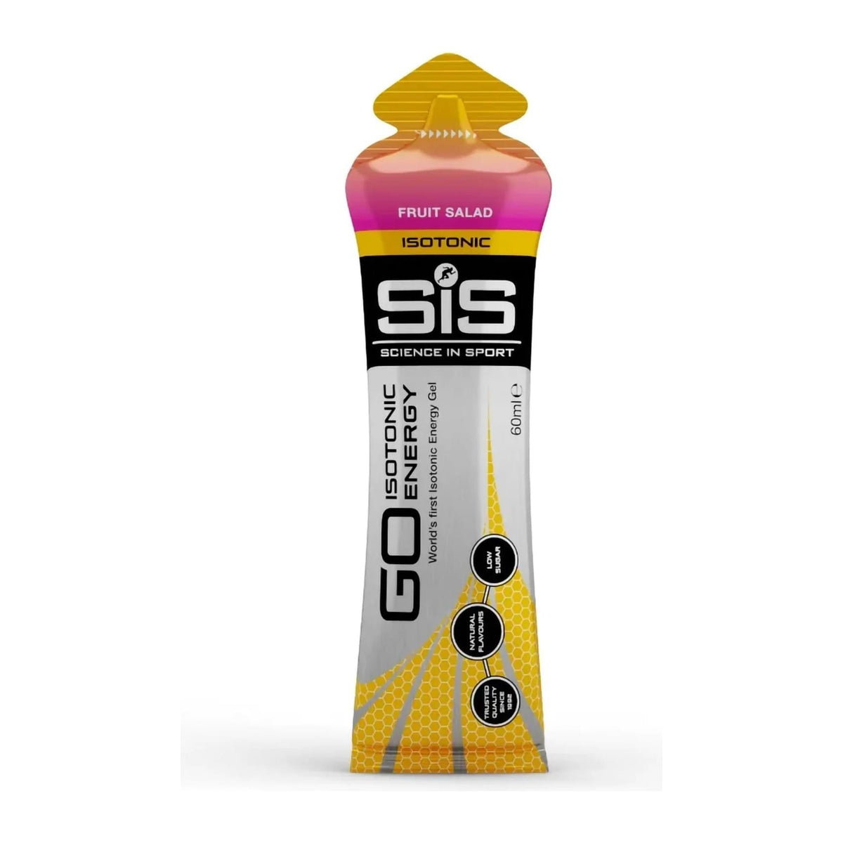 Go Isotonic Energy Gels, By Science In Sport, Fruit Salad gel front - Image 6