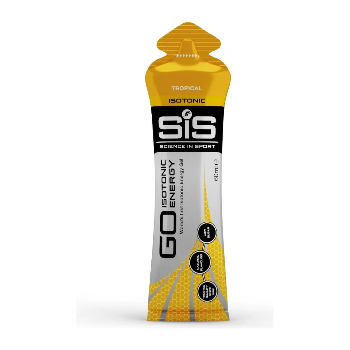 Go Isotonic Energy Gels, By Science In Sport, Tropical gel front - Image 8