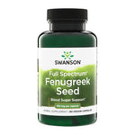 Swanson Full Specturm Fenugreek Seed, front of bottle
