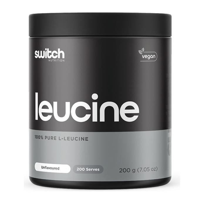 Switch Leucine 200g 200 serves, front of tub - Image 1